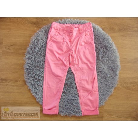Next rózsaszín nadrág 4-5 éveseknek (110cm)