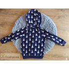 Next gombos kardigán pulóver Teal Bunny koll 4-5 éveseknek (110cm)