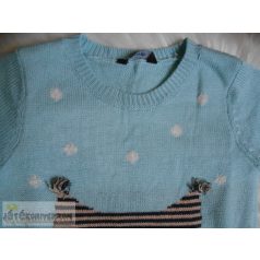 George pingvines pulóver 5-6 éveseknek