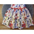 Next London mintás ruha 6 éveseknek (116cm)