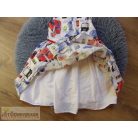 Next London mintás ruha 6 éveseknek (116cm)