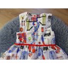 Next London mintás ruha 6 éveseknek (116cm)