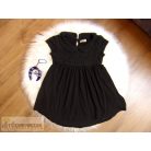 Next fekete madeirás ruha 7 éveseknek (122cm)