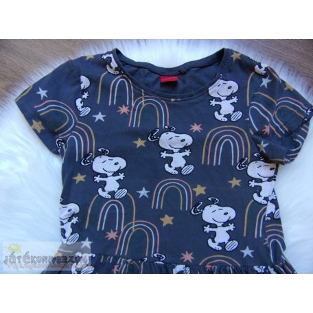 Next Snoopy kutya kutyus mintás ruha 6-7 éveseknek (122cm)