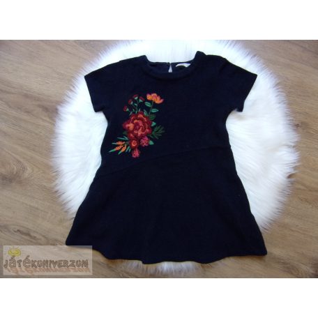 Zara fekete ruha 7 éveseknek (122cm)