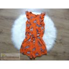 Next zebra mintás playsuit nadrág overál 6-7 éveseknek (122cm)