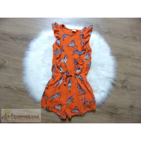 Next zebra mintás playsuit nadrág overál 6-7 éveseknek (122cm)