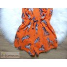Next zebra mintás playsuit nadrág overál 6-7 éveseknek (122cm)