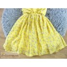 Next sárga virágos ruha 7 éveseknek (122cm)
