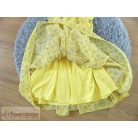 Next sárga virágos ruha 7 éveseknek (122cm)