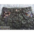 Nutmeg fekete farmerszoknya 6-7 éveseknek