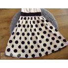 All Dressed Up pöttyös alkalmi pántos ruha 6-7 éveseknek