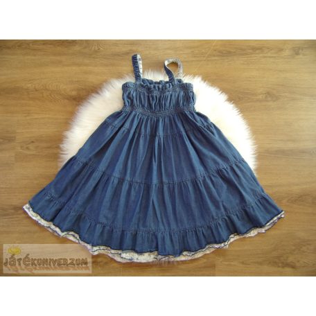 Giri2girl pántos farmerruha 6-7 éveseknek