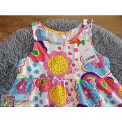 Next virág mintás ujjatlan ruha 7 éveseknek (122cm)