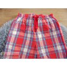 Next kockás pizsama nadrág 7 éveseknek (122cm)