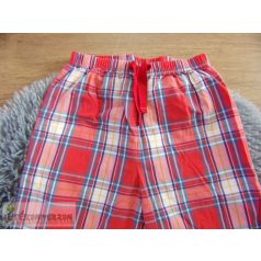 Next kockás pizsama nadrág 7 éveseknek (122cm)