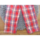 Next kockás pizsama nadrág 7 éveseknek (122cm)