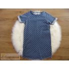 Next pöttyös mintás farmerruha 7 éveseknek (122cm)