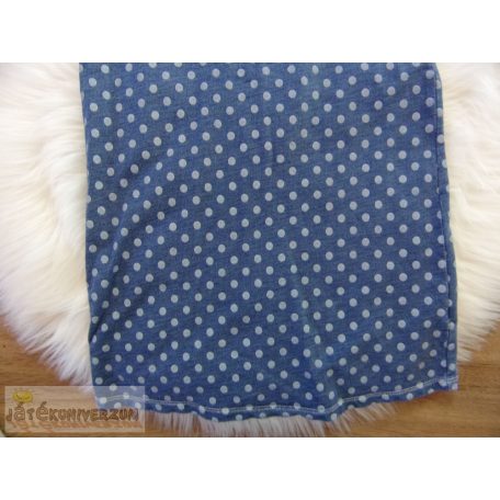 Next pöttyös mintás farmerruha 7 éveseknek (122cm)