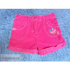 F&F kordbársony rövidnadrág 6-7 éveseknek (122cm)