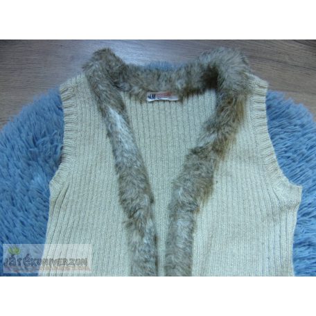 H&M kötős mellény felső 6-8 éveseknek