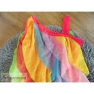 Ajio színes fodros parti ruha 6-7 éveseknek