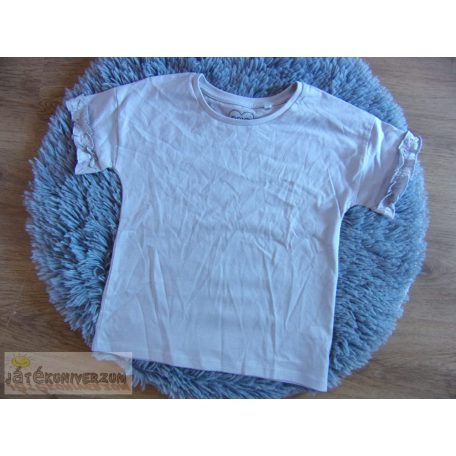 Next fodros ujjú póló felső 6-7 éveseknek (122cm)