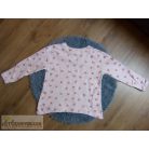 Next szívecske mintás pulóver Wilderness bunny koll 8 éveseknek (128cm)