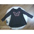 Matalan hosszú ujjú harang alakú felső 8 éveseknek