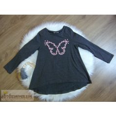 Matalan hosszú ujjú harang alakú felső 8 éveseknek