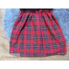 Shein tartan skótkockás alkalmi szerű ruha 8 éveseknek
