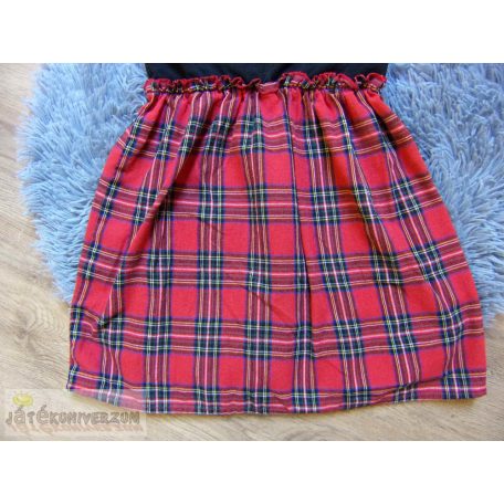 Shein tartan skótkockás alkalmi szerű ruha 8 éveseknek