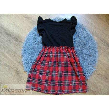 Shein tartan skótkockás alkalmi szerű ruha 8 éveseknek