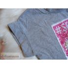 YD simis rövidített fazonú felső 8-9 éveseknek