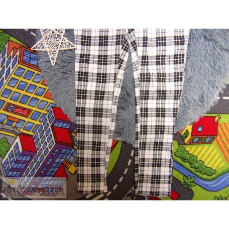 Tartan skótkockás nadrág 8-9 éveseknek (134cm)