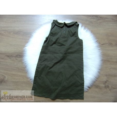 Next keki színű ruha 9 éveseknek (134cm)