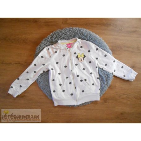 Minnie cipzáros felső pulóver 9 évesknek (134cm)