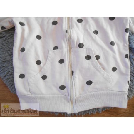 Minnie cipzáros felső pulóver 9 évesknek (134cm)