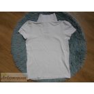 Nutmeg fehér galléros póló 8-9 éveseknek (128-134cm)