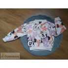 Disney Minnie Daisy cipzáros felső kardigán 8-9 éveseknek