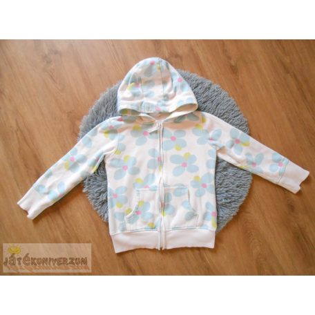 Next cipzáros kapucnis felső pulóver 9 éveseknek (134cm)