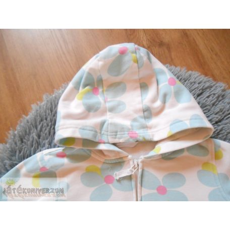 Next cipzáros kapucnis felső pulóver 9 éveseknek (134cm)