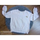 Next fehér szivárvány mintás pulóver 10 éveseknek (140cm)