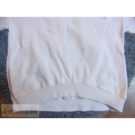 Next fehér szivárvány mintás pulóver 10 éveseknek (140cm)