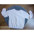 Next fehér szivárvány mintás pulóver 10 éveseknek (140cm)