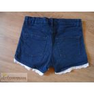 H&M sötétkék rövid farmernadrág 9-10 éveseknek