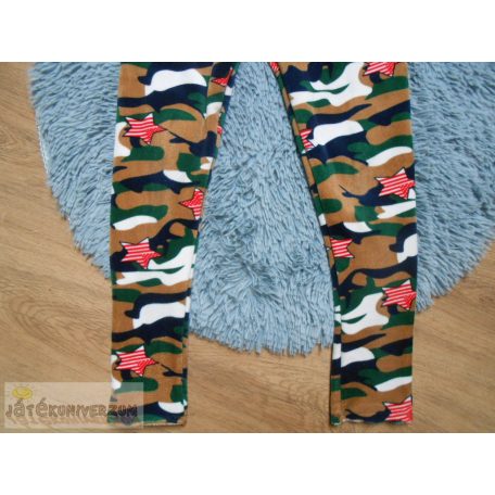Terepmintás vastag leggings 9-10 éveseknek