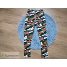Terepmintás vastag leggings 9-10 éveseknek