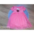 Sinsay flitteres eper mintás tüll ruha 9-10 éveseknek (140cm)