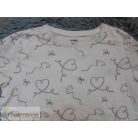 Sinsay masni mintás hosszú ujjú felső póló 9-10 éveseknek (140cm)